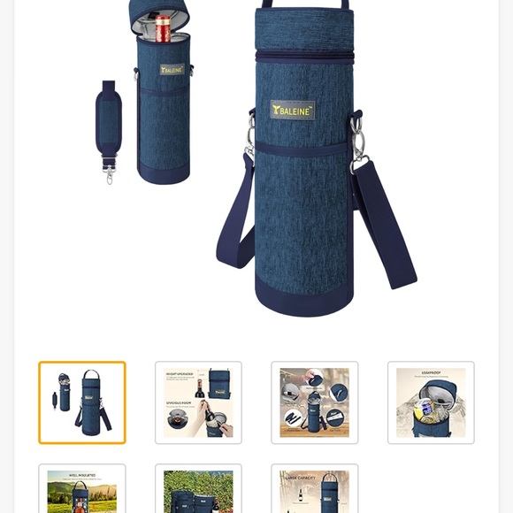 Wine tote carrier - Picture 7 of 7